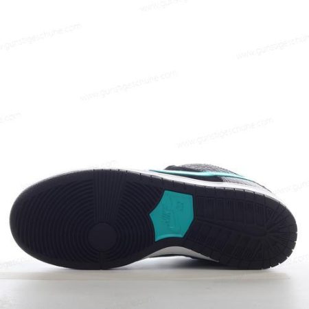 Günstiger Nike SB Dunk Low ‘Schwarz Weiß Blau’ Schuhe BQ6817-009