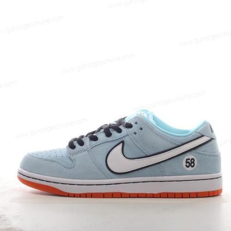 Günstiger Nike SB Dunk Low ‘Weiß Blau Schwarz’ Schuhe BQ6817-401