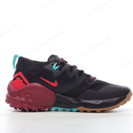 Günstiger Nike Wildhorse 7 ‘Schwarz Rot’ Schuhe CZ1856-001