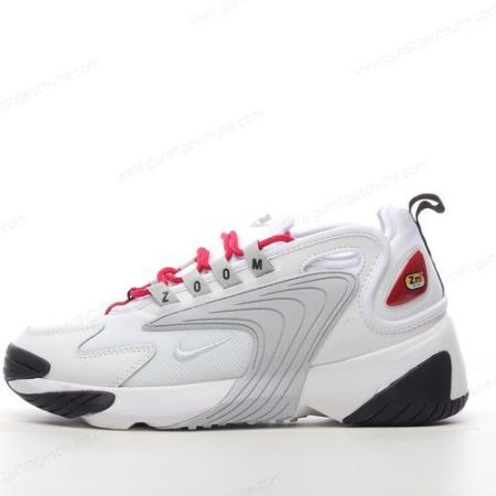 Günstiger Nike Zoom 2K ‘Grau Weiß Rot’ Schuhe AO0354-107