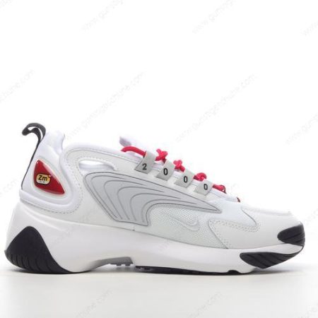 Günstiger Nike Zoom 2K ‘Grau Weiß Rot’ Schuhe AO0354-107