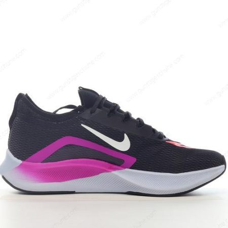 Günstiger Nike Zoom Fly 4 ‘Schwarz Violett Orange’ Schuhe CT2392-004